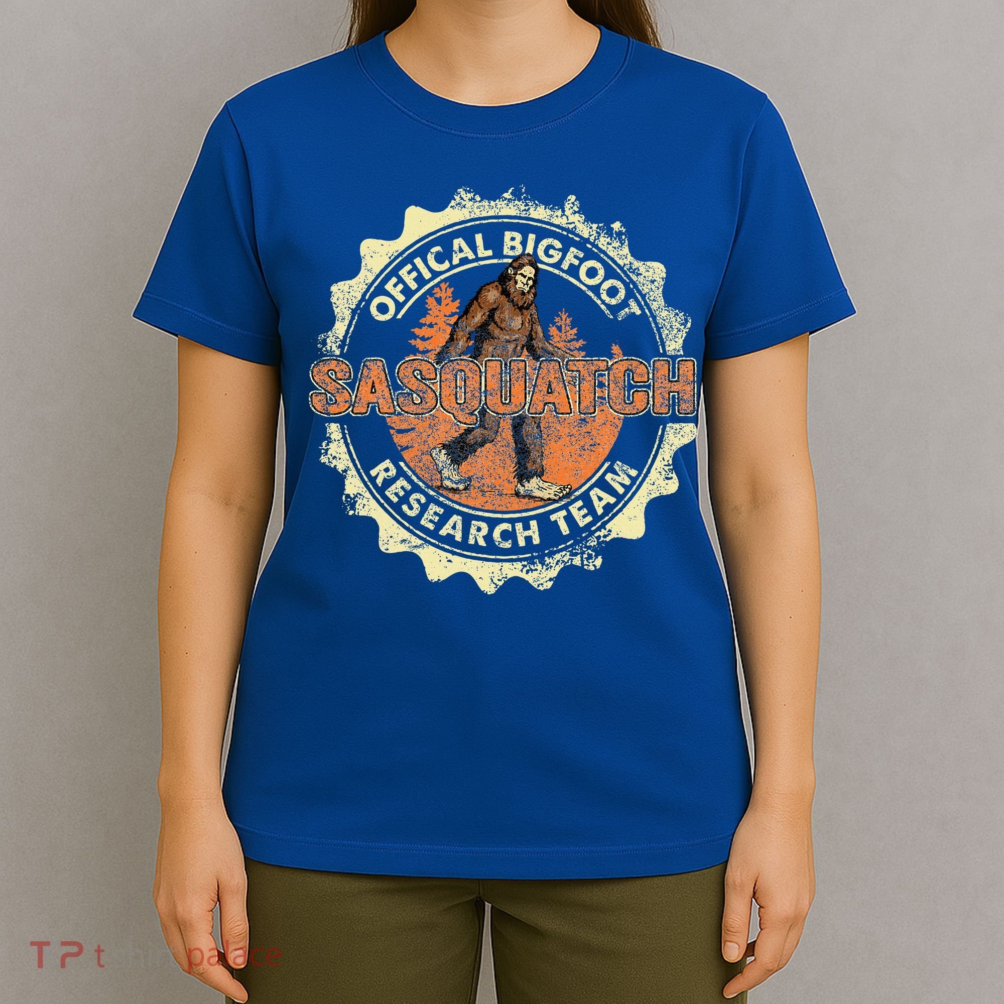 Bigfoot Research Team Vintage Sasquatch T-Shirt