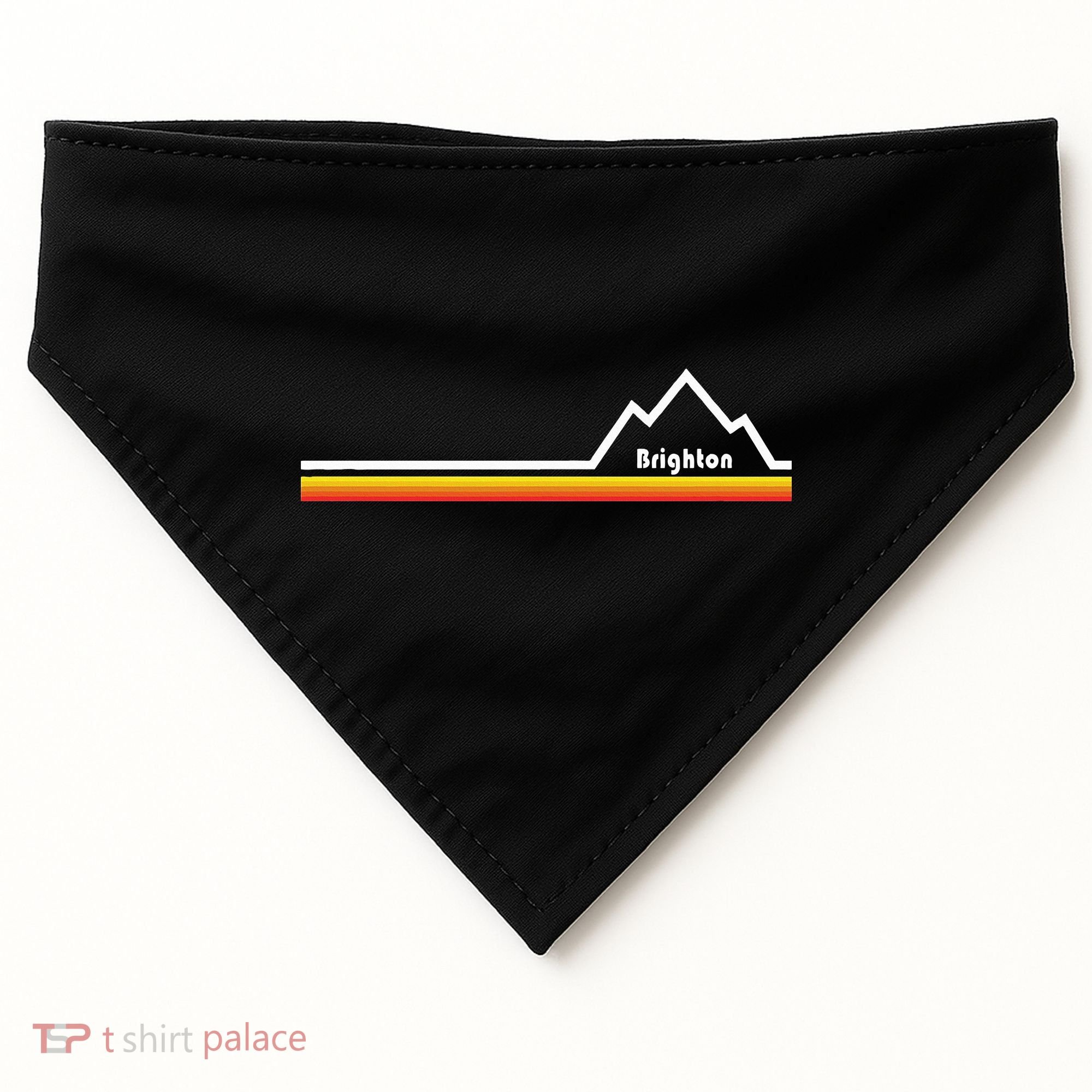 Brighton Resort Utah USA-Made Doggie Bandana