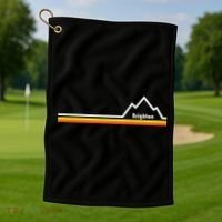 Brighton Resort Utah Golf Towel thumb 1