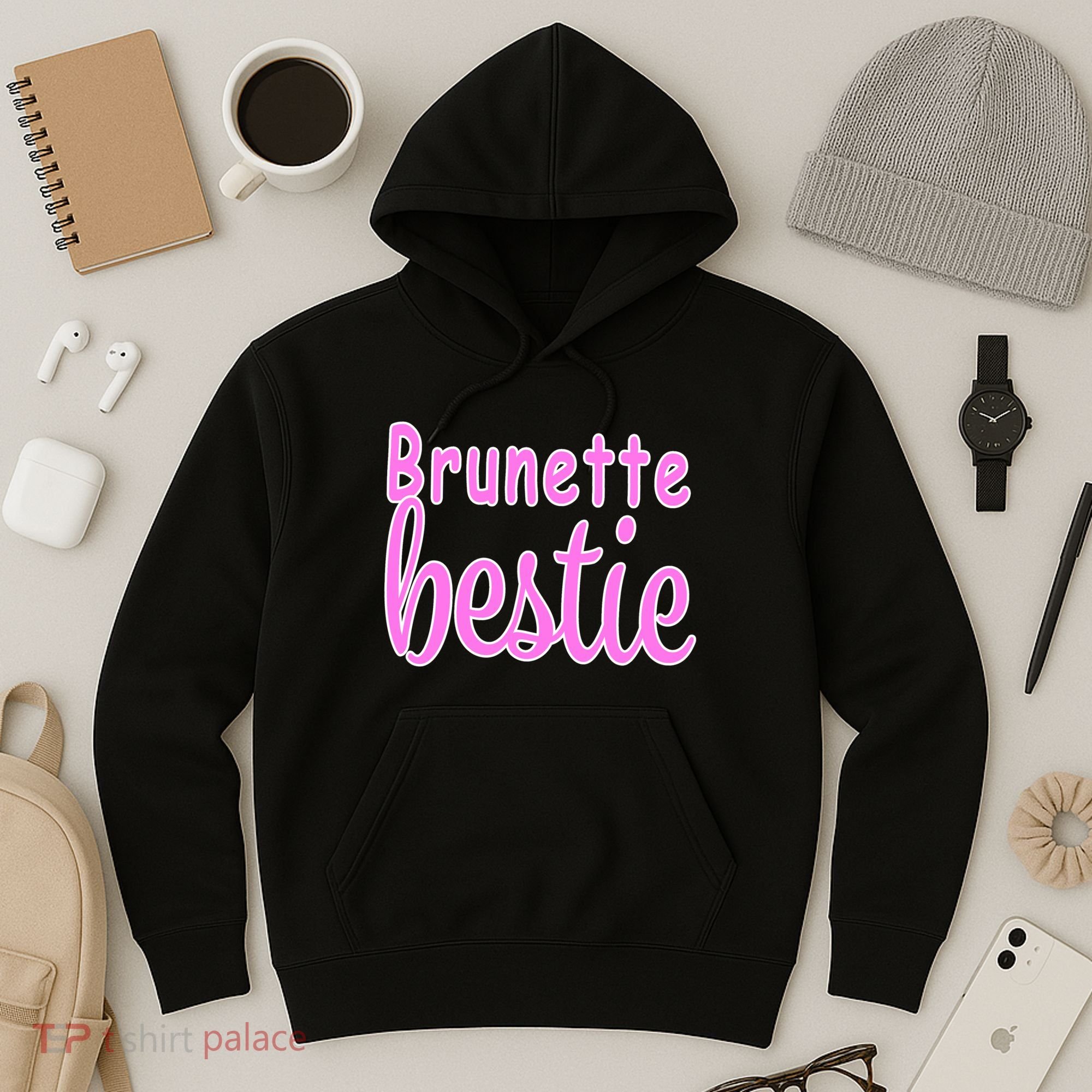 Brunette Bestie Hoodie