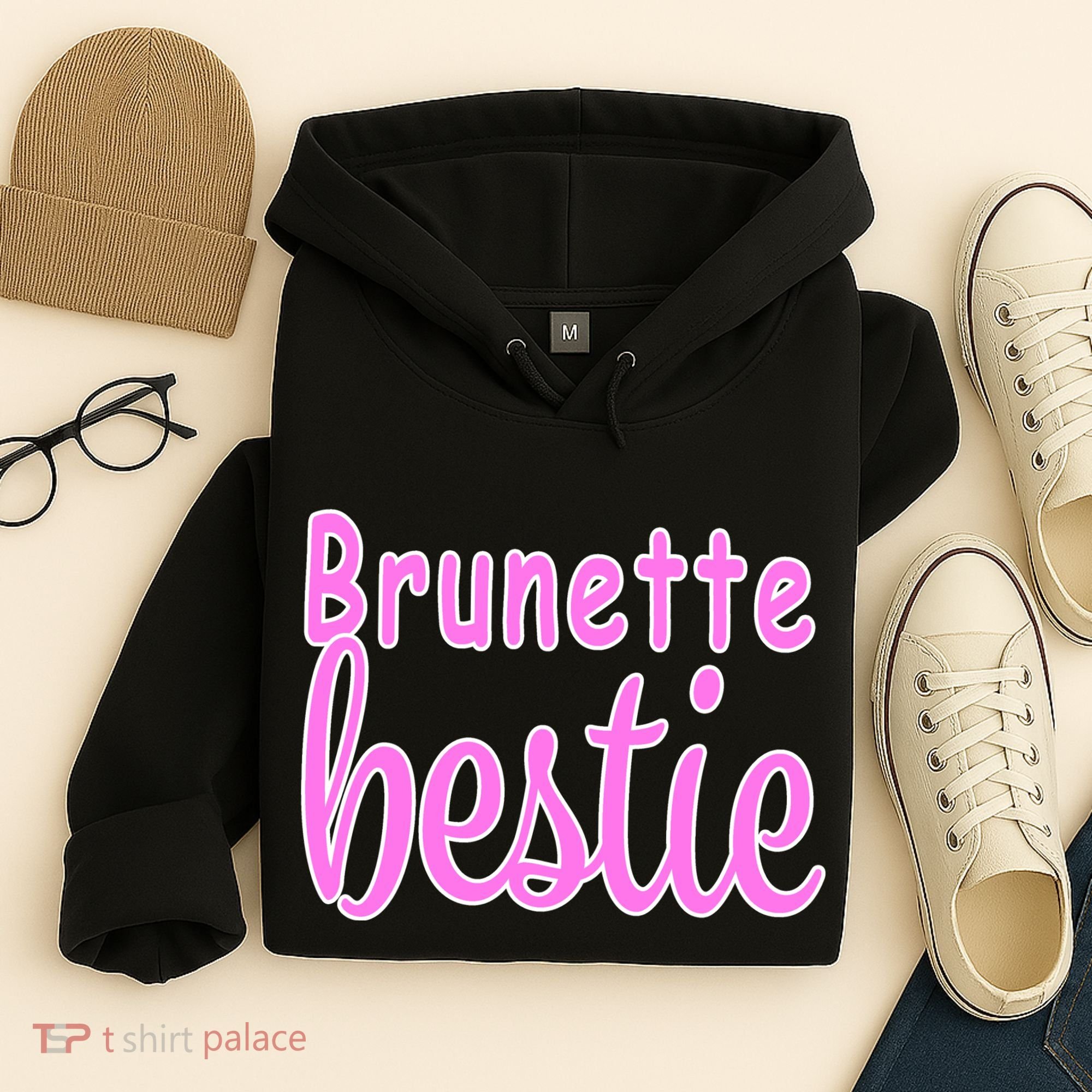 Brunette Bestie Hoodie