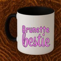 Brunette Bestie Coffee Mug thumb 2