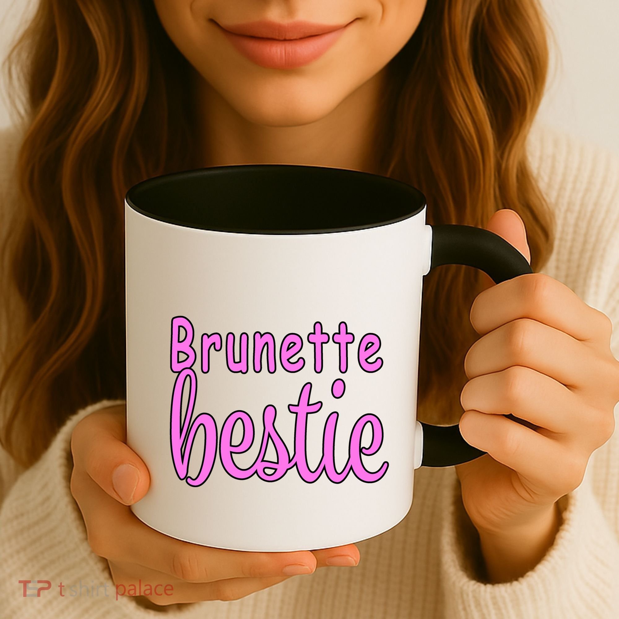 Brunette Bestie Coffee Mug