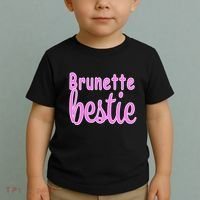 Brunette Bestie Toddler T-Shirt thumb 2
