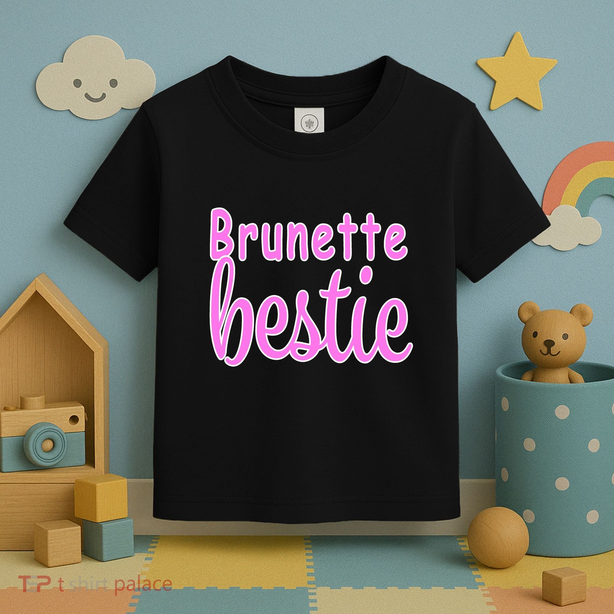 Brunette Bestie Toddler T-Shirt