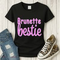 Brunette Bestie Women's T-Shirt thumb 3