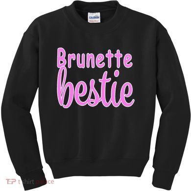 Brunette Bestie Kids Sweatshirt