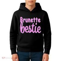 Brunette Bestie Kids Hoodie thumb 4