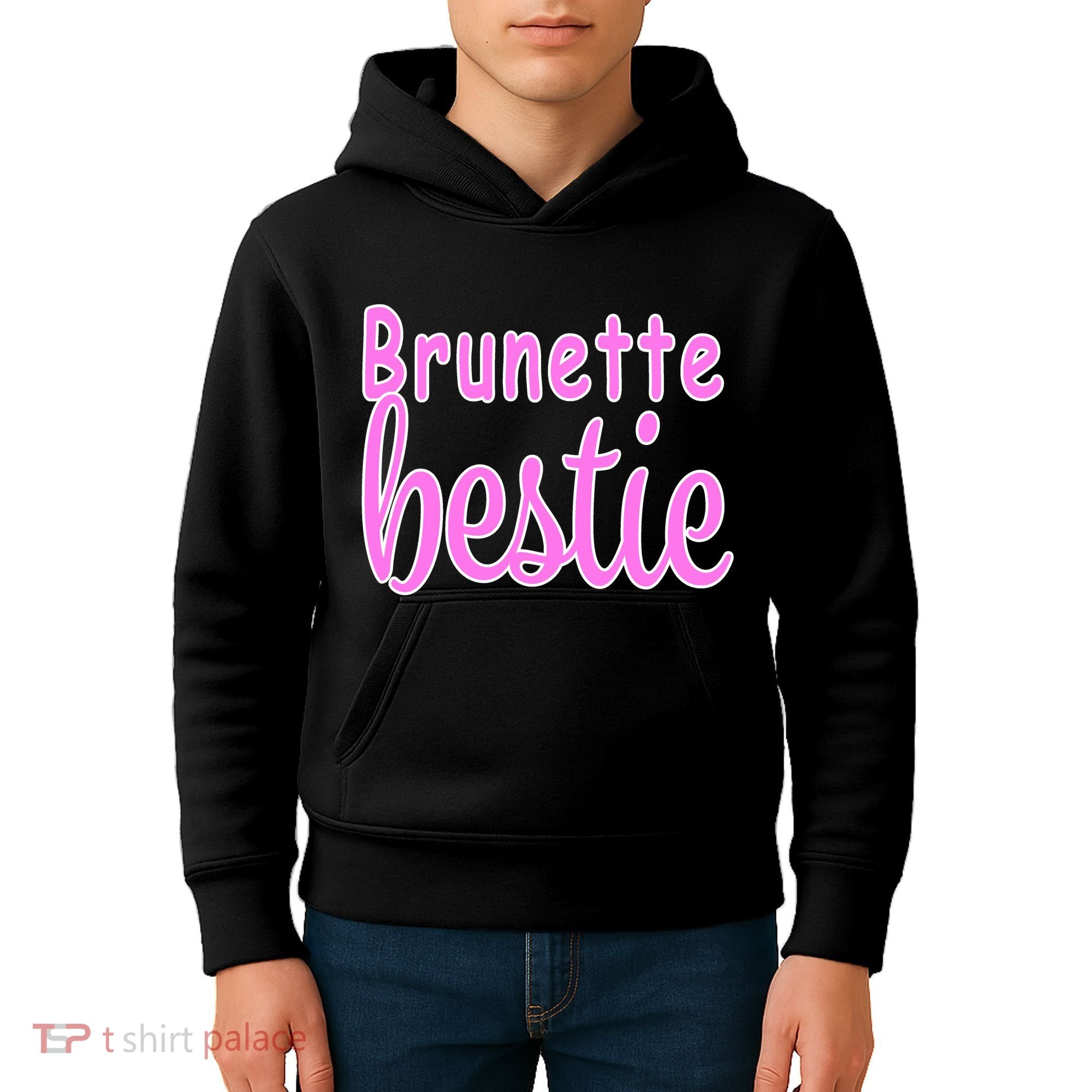 Brunette Bestie Kids Hoodie