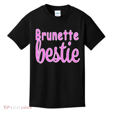 Brunette Bestie Kids T-Shirt