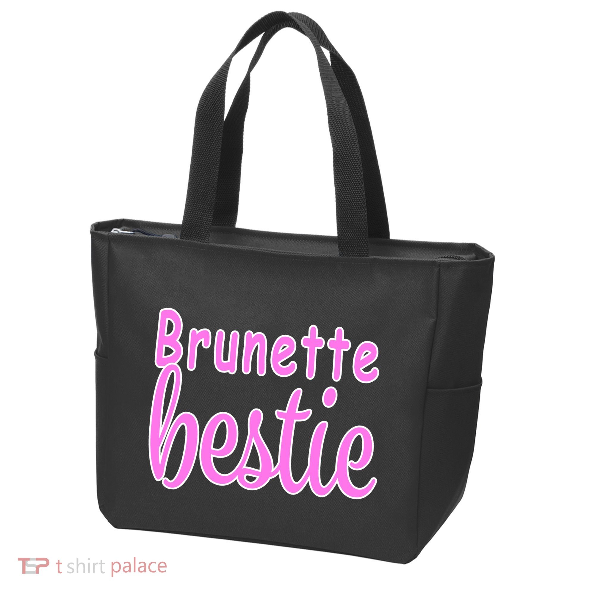 Brunette Bestie Tote Bag
