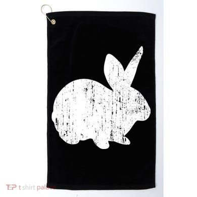 Bunny Retro Vintage Style Mom Easter Egg Hunt Great Gift Golf Towel