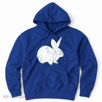 Bunny Retro Vintage Style Mom Easter Egg Hunt Great Gift Hoodie