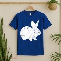 Bunny Retro Vintage Style Mom Easter Egg Hunt Great Gift T-Shirt thumb 2