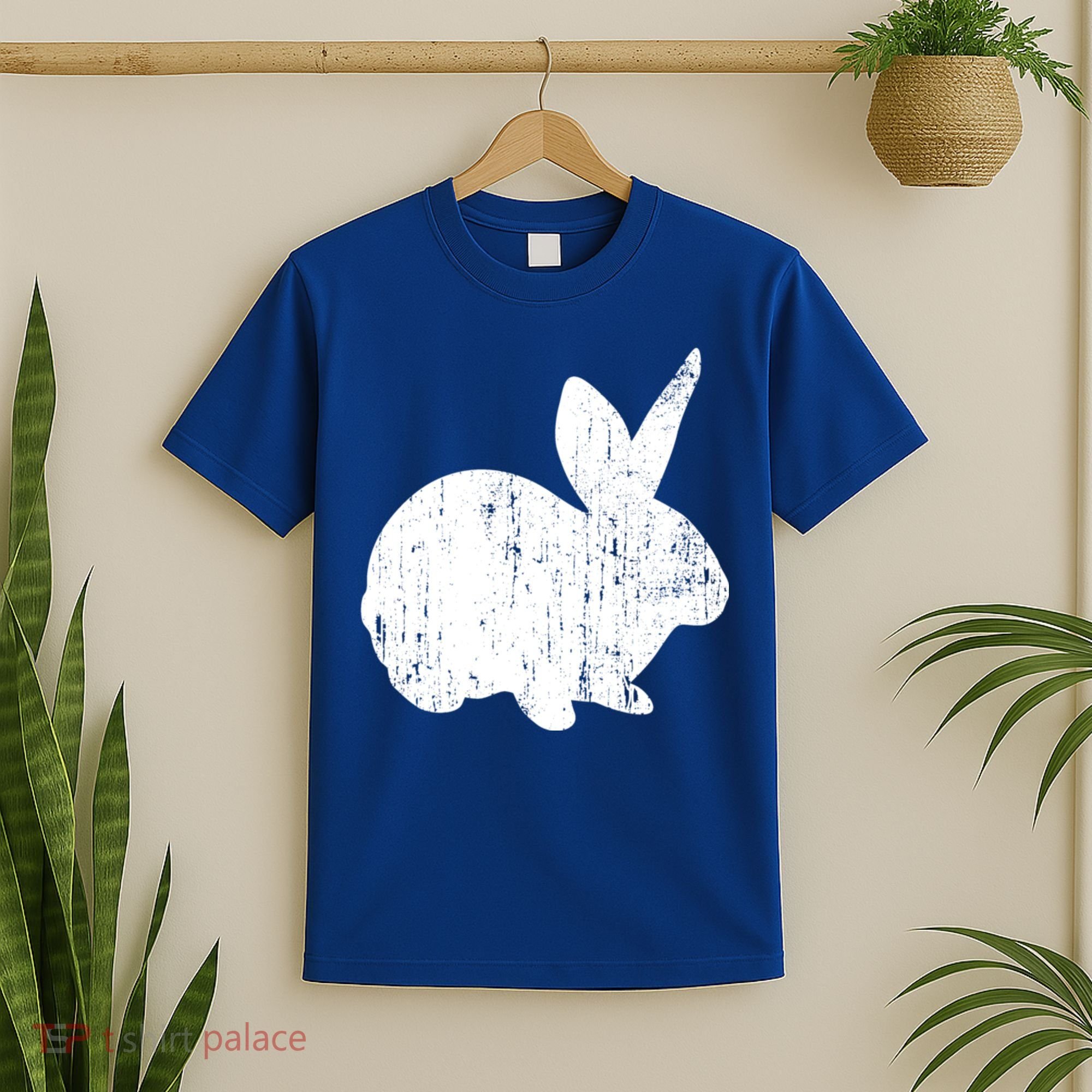 Bunny Retro Vintage Style Mom Easter Egg Hunt Great Gift T-Shirt