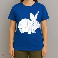 Bunny Retro Vintage Style Mom Easter Egg Hunt Great Gift T-Shirt thumb 4