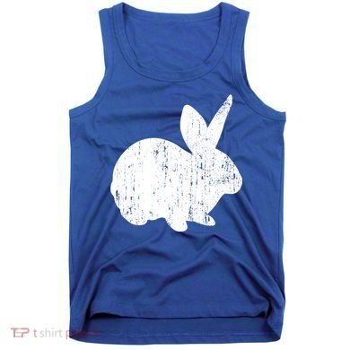 Bunny Retro Vintage Style Mom Easter Egg Hunt Great Gift Tank Top
