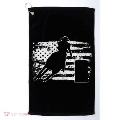 Barrel Racing Vintage Gift Golf Towel