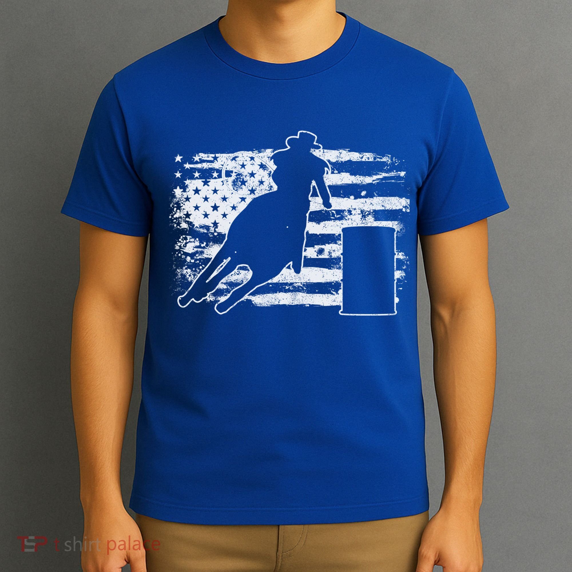 Barrel Racing Vintage Gift T-Shirt