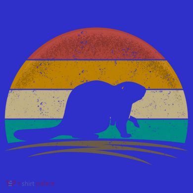 Beaver Retro Vintage Beaver Lover Gift Tank Top