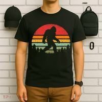 Bigfoot Retro Vintage 70s 80s Sasquatch T-Shirt thumb 6