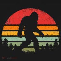 Bigfoot Retro Vintage 70s 80s Sasquatch T-Shirt thumb 7