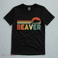 Beaver Retro Vintage 80s Style T-Shirt thumb 5