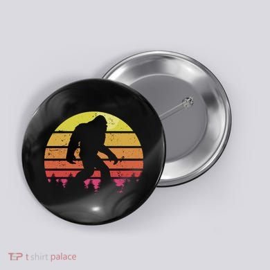 Bigfoot Retro Vintage 70s 80s Plus Size Button