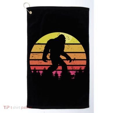 Bigfoot Retro Vintage 70s 80s Plus Size Golf Towel
