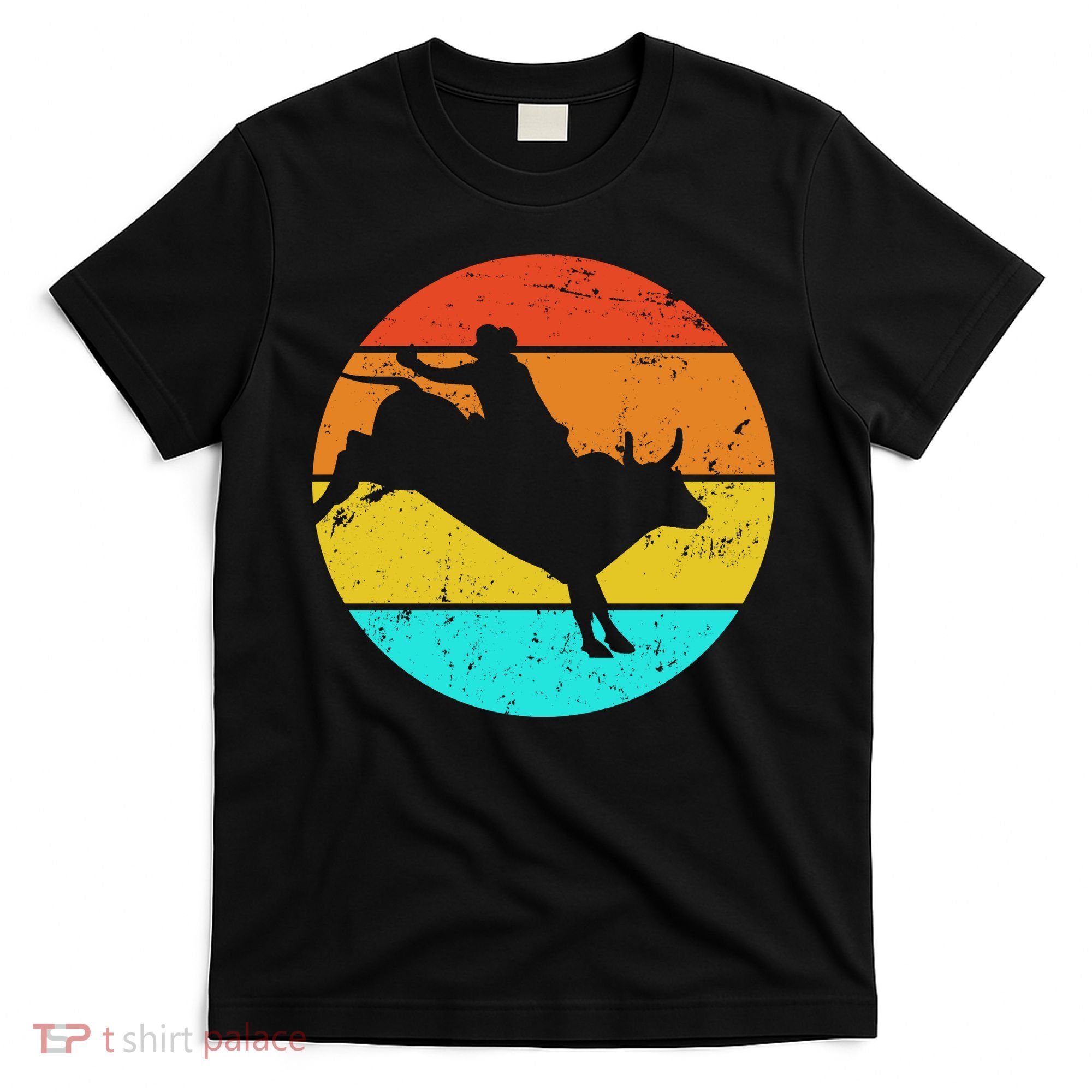 Bull Riding Vintage Rodeo T-Shirt