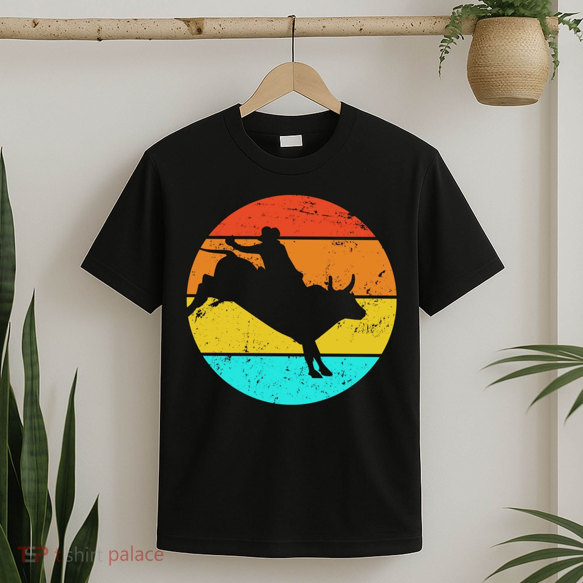 Bull Riding Vintage Rodeo T-Shirt