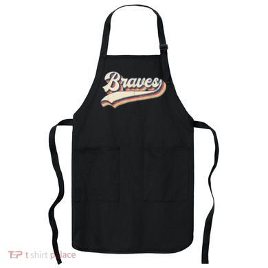 Braves Retro Vintage Baseball Apron