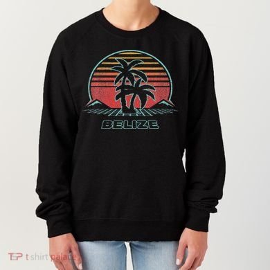 Belize Retro Vintage 80s Style Women's Sweatshirt