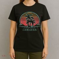 Belize Retro Vintage 80s Style T-Shirt thumb 4