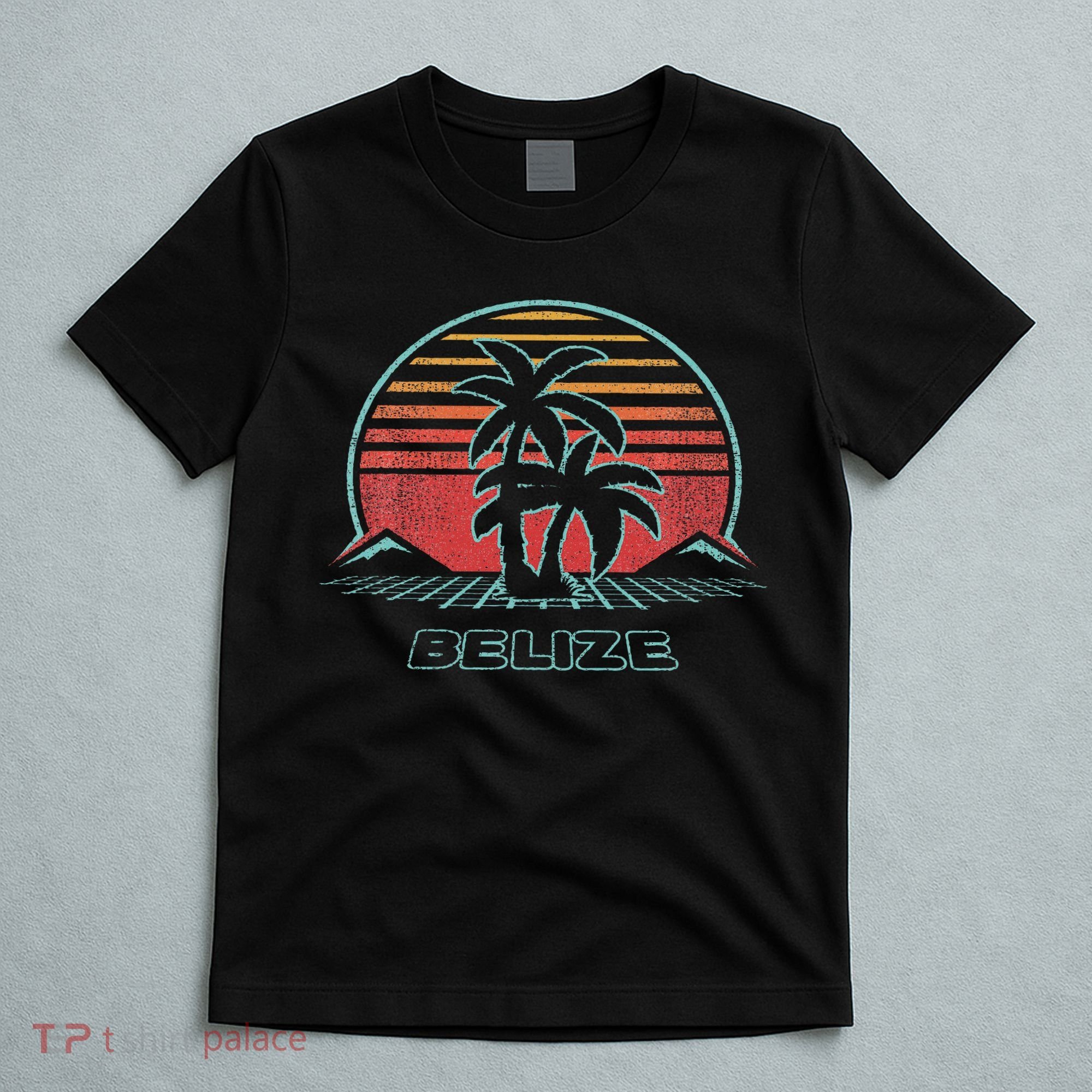 Belize Retro Vintage 80s Style T-Shirt