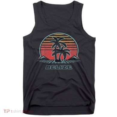 Belize Retro Vintage 80s Style Tank Top