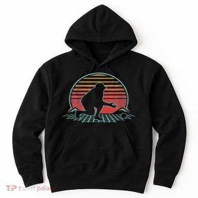 Bocce Retro Vintage 80s Style Bocci Gift Hoodie