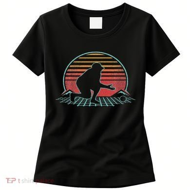 Bocce Retro Vintage 80s Style Bocci Gift Women's T-Shirt