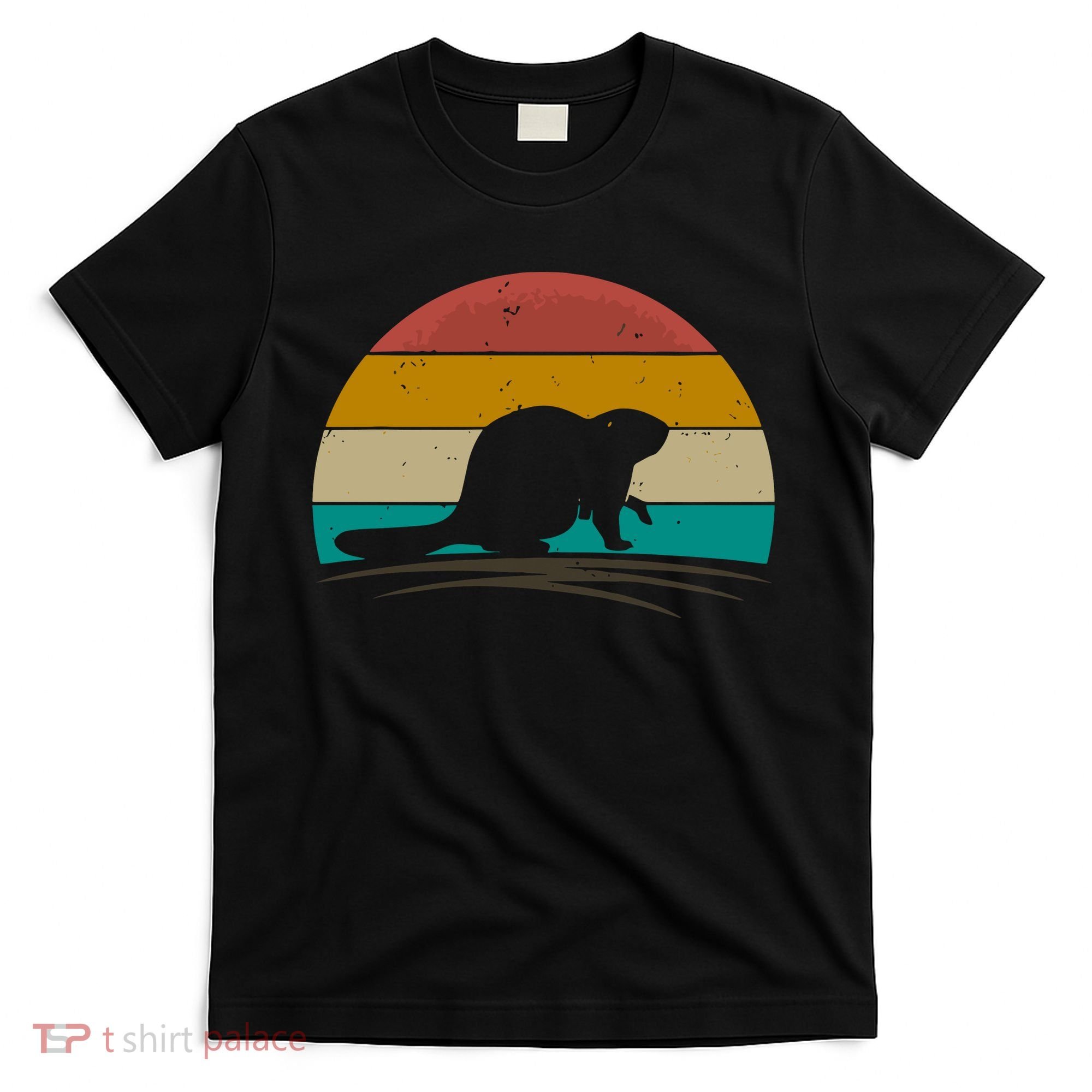 Beaver Retro Vintage Beaver Lover T-Shirt