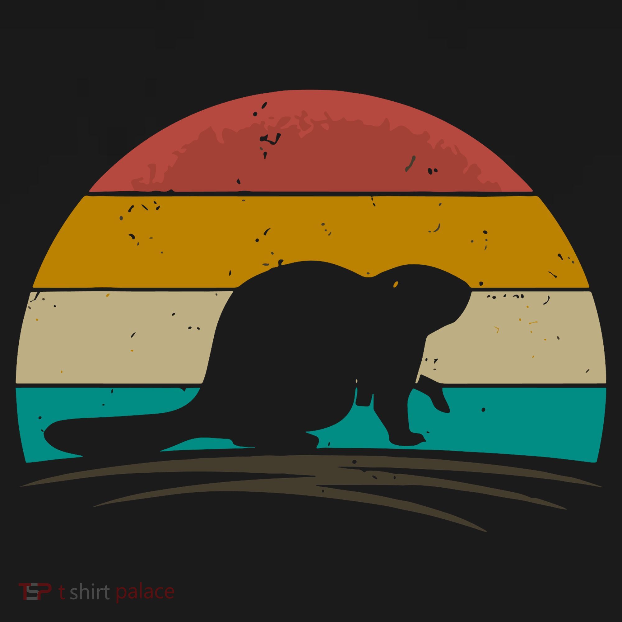 Beaver Retro Vintage Beaver Lover T-Shirt