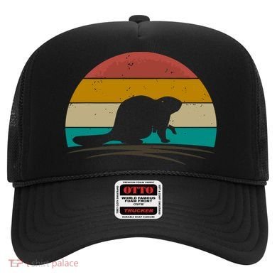 Beaver Retro Vintage Beaver Lover Hat