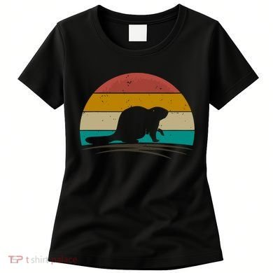 Beaver Retro Vintage Beaver Lover Women's T-Shirt