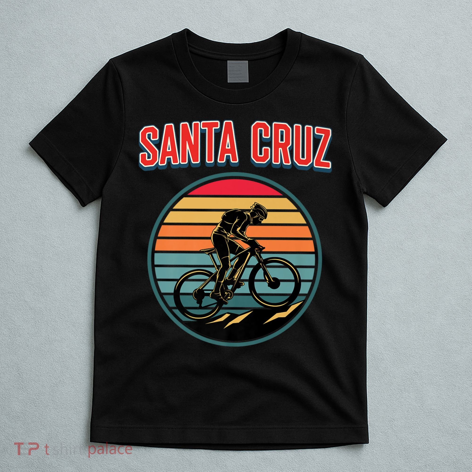 Bike Retro Vintage Santa Cruz Summer Bicycle Biking Premium T-Shirt