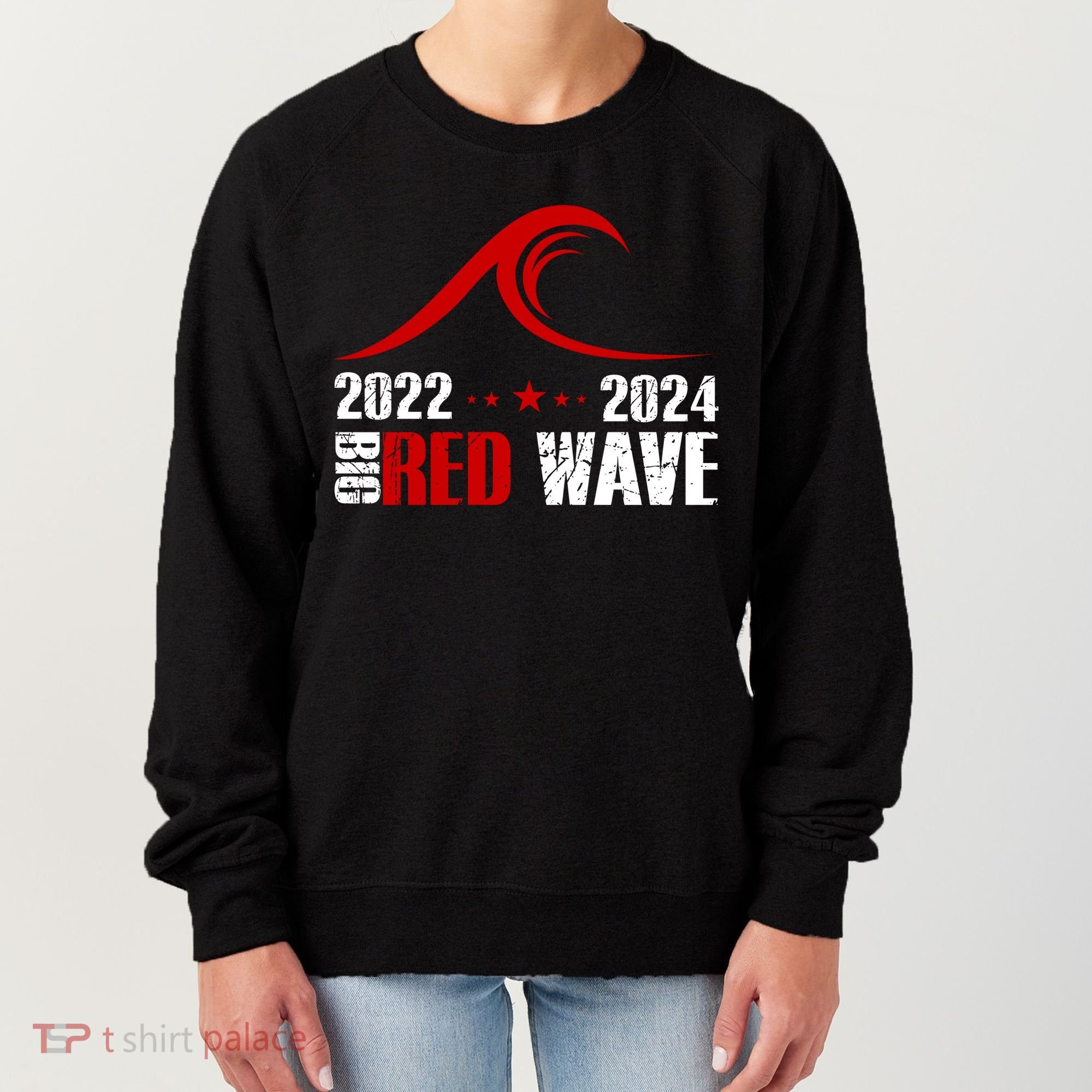 Big Red Wave Pro Republican 2024 Women's Sweatshirt