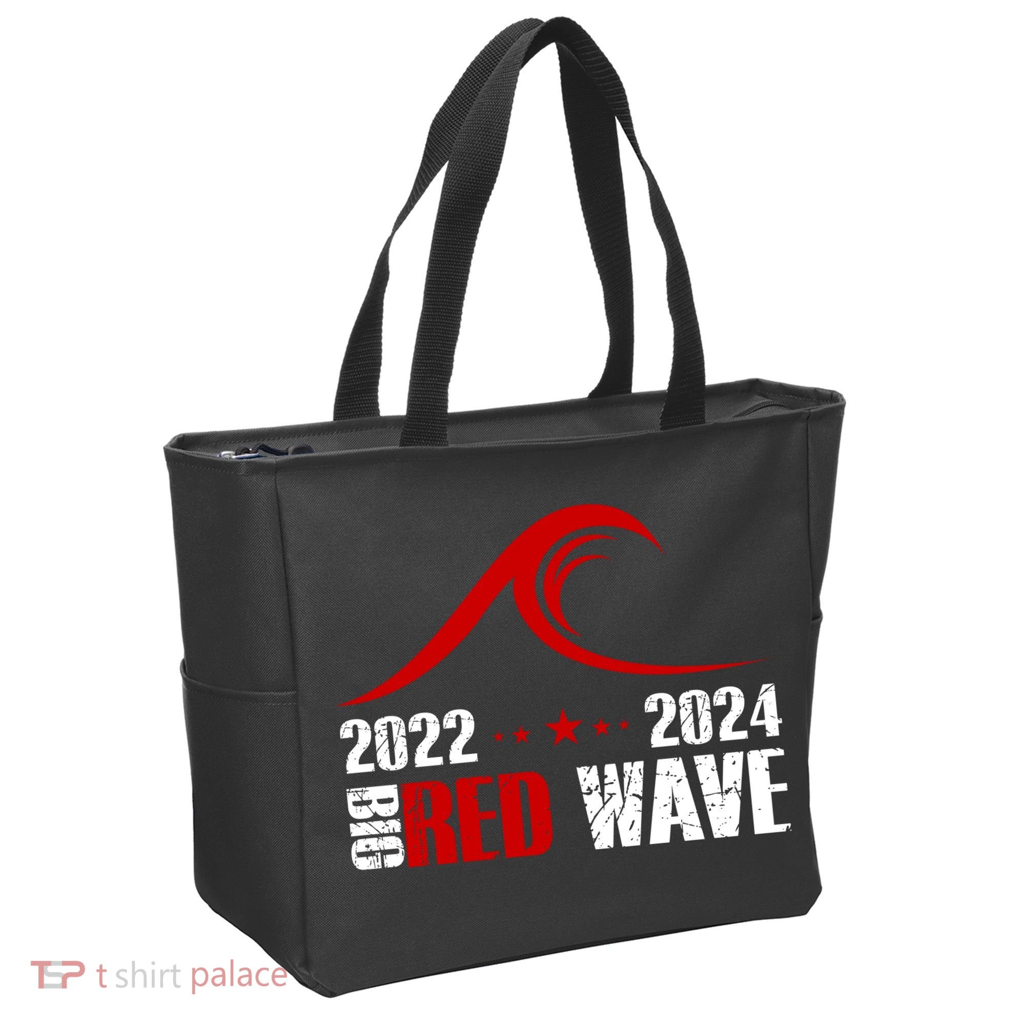 Big Red Wave Pro Republican 2024 Tote Bag