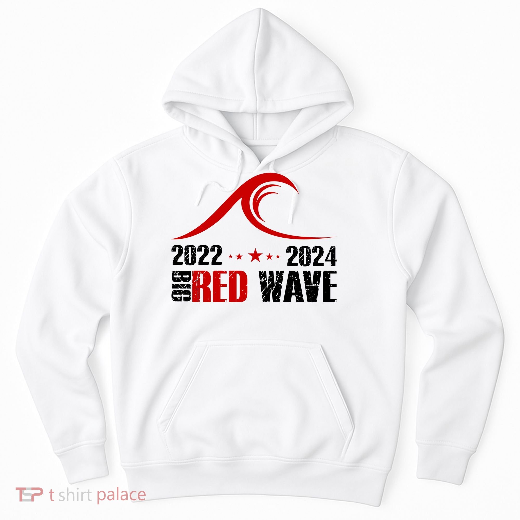 Big Red Wave Pro Republican 2024 Hoodie
