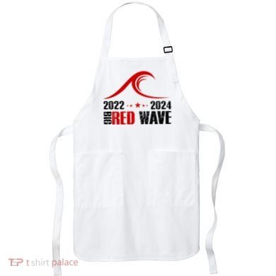Big Red Wave Pro Republican 2024 Apron