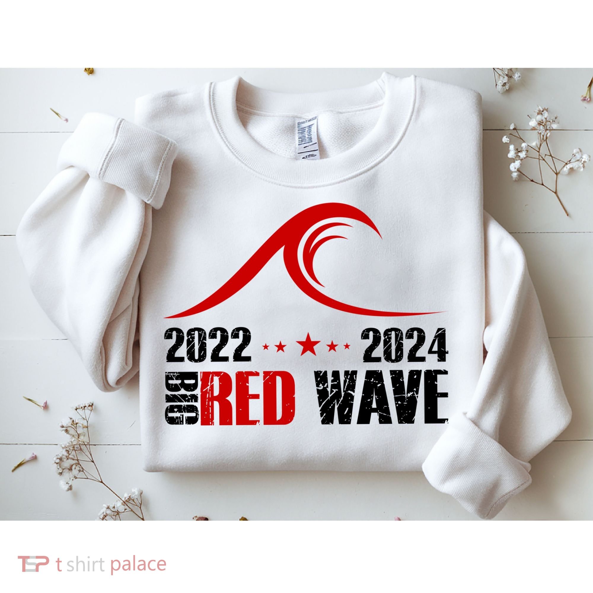 Big Red Wave Pro Republican 2024 Sweatshirt