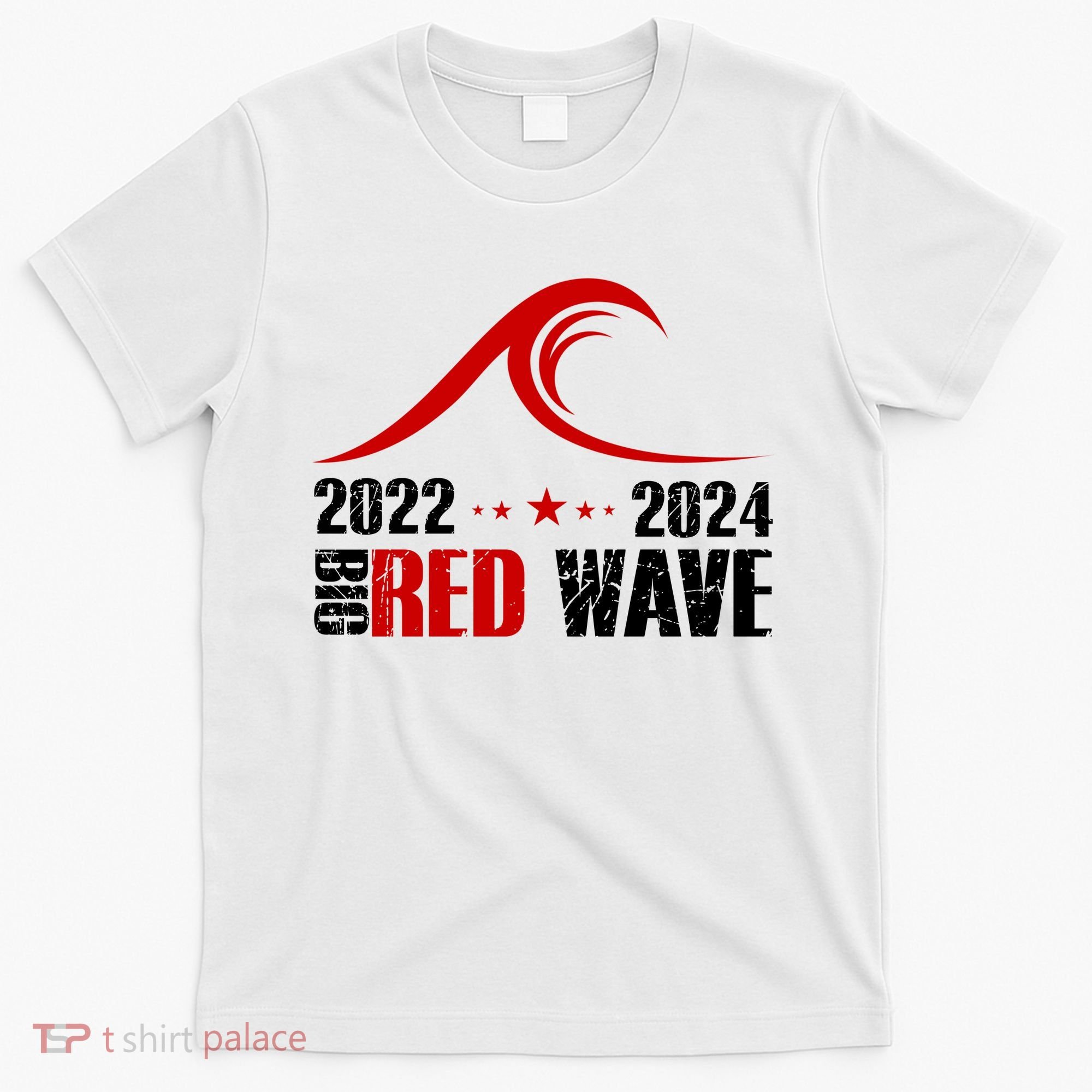 Big Red Wave Pro Republican 2024 T-Shirt