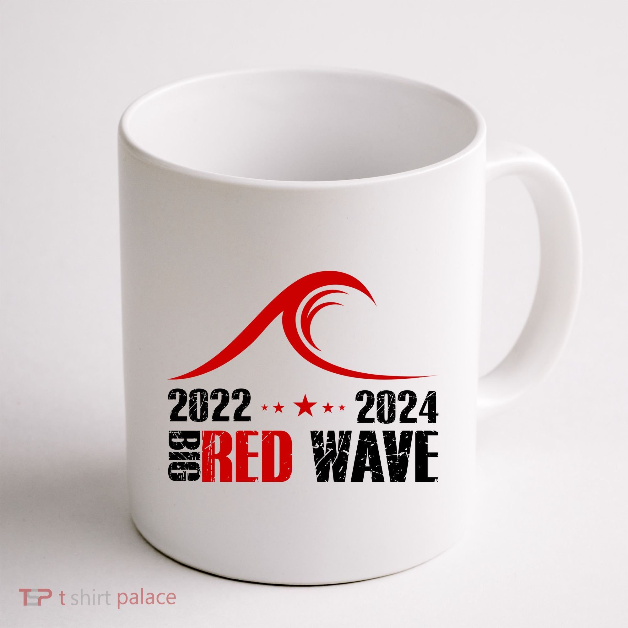 Big Red Wave Pro Republican 2024 Coffee Mug